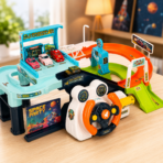Steering Wheel Mars Base Track – Space Adventure Playset - Image 3