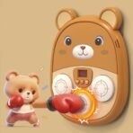 Bear Boxing Music Machine with Lights & Sounds