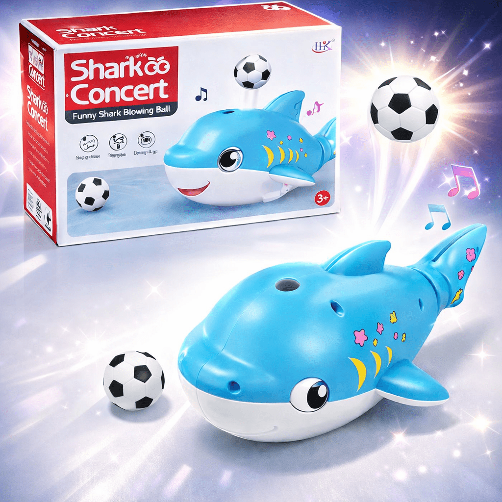 fun-moving-blowing-ball-musical-shark-7280024 Fun Moving & Blowing Ball Musical Shark - Image 1
